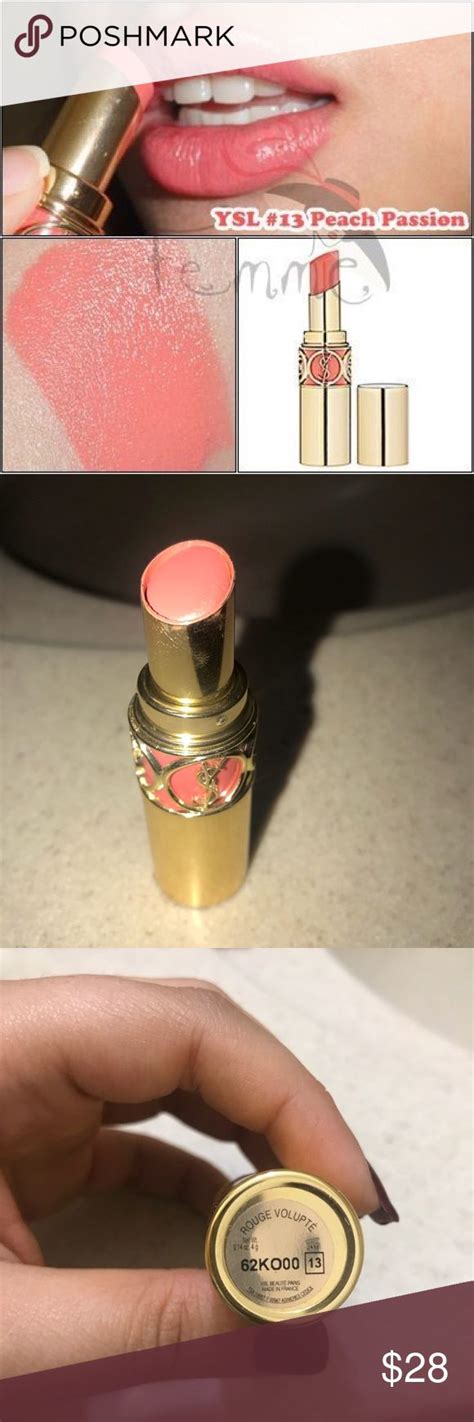 peach you ysl|YSL Peach Passion (13) Rouge Volupte Review.